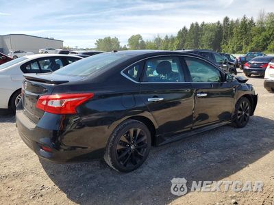 Trzecie zdjęcie samochodu z tyłu: 2018 NISSAN SENTRA SR VIN:3N1AB7AP3JY341938 - miniatura