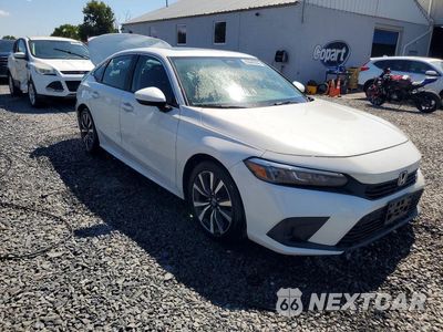 Czwarte zdjęcie samochodu z boku: 2023 HONDA CIVIC EX VIN:2HGFE1F73PH311192 - miniatura