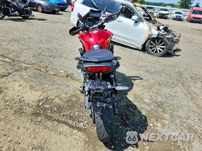 Czwarte zdjęcie samochodu z boku: 2022 YAMAHA MTT09 GT VIN:JYARN74E6NA001190 - miniatura