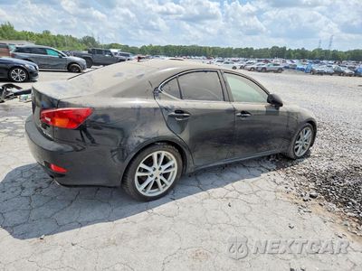 Trzecie zdjęcie samochodu z tyłu: 2007 LEXUS IS 250 BASE VIN:JTHBK262375041077 - miniatura