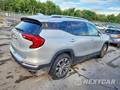 Trzecie zdjęcie samochodu z tyłu: 2019 GMC TERRAIN SLT VIN:3GKALVEX0KL318189 - miniatura