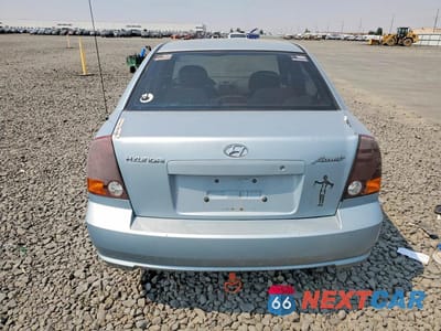 Zdjęcie 6 z 12 samochodu: 2005 HYUNDAI ACCENT GLS VIN:KMHCG45C75U615580 - miniatura