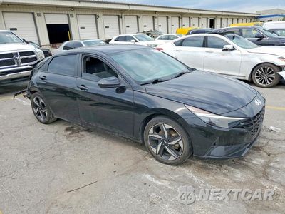 Czwarte zdjęcie samochodu z boku: 2023 HYUNDAI ELANTRA SEL VIN:KMHLS4AG8PU558803 - miniatura