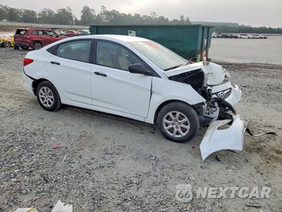 Czwarte zdjęcie samochodu z boku: 2014 HYUNDAI ACCENT GLS VIN:KMHCT4AE6EU605688 - miniatura