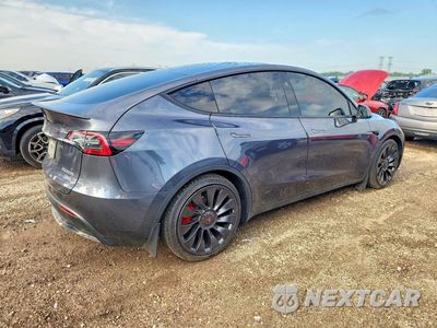 Trzecie zdjęcie samochodu z tyłu: 2023 TESLA MODEL Y VIN:7SAYGDEF5PF978981 - miniatura