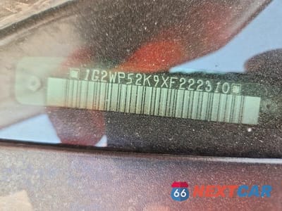 Zdjęcie 12 z 12 samochodu: 1999 PONTIAC GRAND PRIX GT VIN:1G2WP52K9XF222310 - miniatura