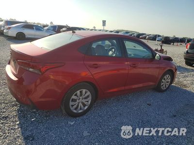 Trzecie zdjęcie samochodu z tyłu: 2018 HYUNDAI ACCENT SE VIN:3KPC24A39JE021123 - miniatura