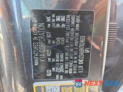 Zdjęcie 12 z 12 samochodu: 2022 KIA SOUL LX VIN:KNDJ23AU6N7824603 - miniatura