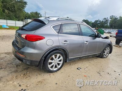 Trzecie zdjęcie samochodu z tyłu: 2012 INFINITI EX35 BASE VIN:JN1AJ0HP6CM400387 - miniatura