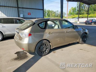 Trzecie zdjęcie samochodu z tyłu: 2008 SUBARU IMPREZA 2.5I VIN:JF1GH61628H815350 - miniatura