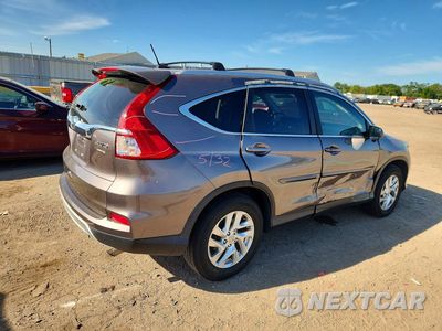 Trzecie zdjęcie samochodu z tyłu: 2015 HONDA CR-V EXL VIN:5J6RM4H7XFL009214 - miniatura