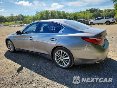 Drugie zdjęcie samochodu z przodu: 2018 INFINITI Q50 3.0T LUXE VIN:JN1EV7AR7JM438704 - miniatura