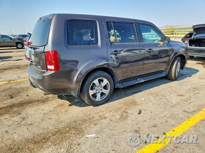 Trzecie zdjęcie samochodu z tyłu: 2014 HONDA PILOT EXLN VIN:5FNYF4H75EB001731 - miniatura