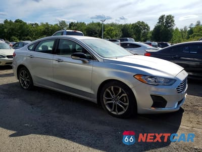 Czwarte zdjęcie samochodu z boku: 2019 FORD FUSION SEL VIN:3FA6P0CD7KR224685 - miniatura