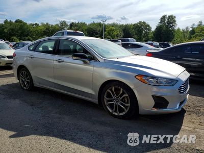 Czwarte zdjęcie samochodu z boku: 2019 FORD FUSION SEL VIN:3FA6P0CD7KR224685 - miniatura