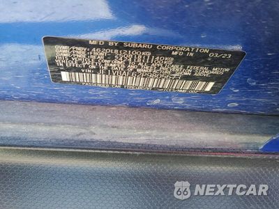 Zdjęcie 12 z 12 samochodu: 2023 SUBARU WRX PREMIUM VIN:JF1VBAF62P9805673 - miniatura