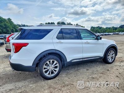 Trzecie zdjęcie samochodu z tyłu: 2023 FORD EXPLORER LIMITED VIN:1FMSK8FH6PGB42137 - miniatura