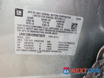 Zdjęcie 13 z 13 samochodu: 2024 BUICK ENVISION PREFERRED VIN:LRBFZME45RD075879 - miniatura