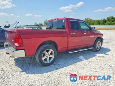 Trzecie zdjęcie samochodu z tyłu: 2012 DODGE RAM 1500 SLT VIN:1C6RD7GT0CS229704 - miniatura