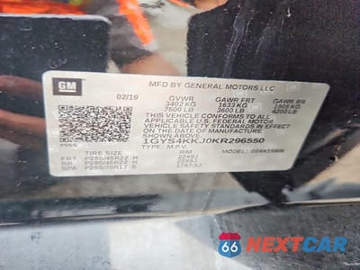 Zdjęcie 13 z 13 samochodu: 2019 CADILLAC ESCALADE ESV PLATINUM VIN:1GYS4KKJ0KR296550 - miniatura