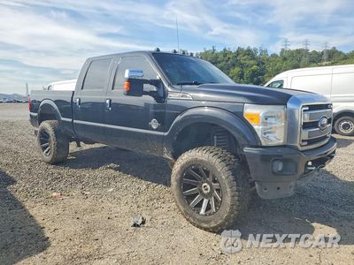 Czwarte zdjęcie samochodu z boku: 2015 FORD F350 SUPER DUTY VIN:1FT8W3BT9FEB66300 - miniatura
