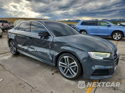 Czwarte zdjęcie samochodu z boku: 2018 AUDI A3 PREMIUM PLUS VIN:WAUGUGFF2J1002011 - miniatura