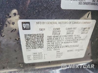 Zdjęcie 12 z 12 samochodu: 2024 CHEVROLET SILVERADO K1500 RST VIN:2GCUDEED7R1215102 - miniatura
