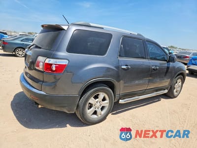Trzecie zdjęcie samochodu z tyłu: 2012 GMC ACADIA SLE VIN:1GKKRNED5CJ242857 - miniatura