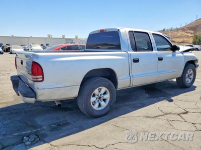 Trzecie zdjęcie samochodu z tyłu: 2003 DODGE DAKOTA QUAD SPORT VIN:1D7HL38X23S137338 - miniatura