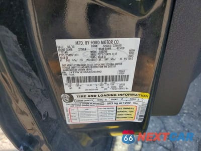 Zdjęcie 12 z 12 samochodu: 2010 FORD F150 SUPERCREW VIN:1FTFW1EV8AKC53382 - miniatura