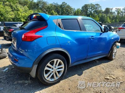 Trzecie zdjęcie samochodu z tyłu: 2012 NISSAN JUKE S VIN:JN8AF5MV4CT127735 - miniatura