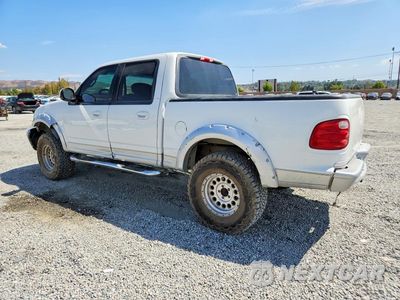 Drugie zdjęcie samochodu z przodu: 2002 FORD F150 SUPERCREW VIN:1FTRW08L62KA27764 - miniatura