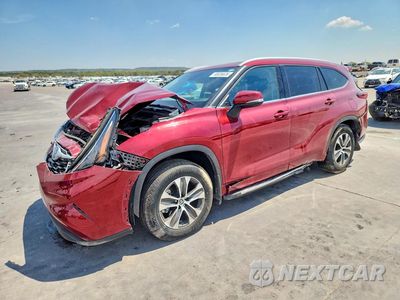 2022 TOYOTA HIGHLANDER HYBRID XLE 5TDGARAH9NS515281 - główne zdjęcie licytacji z USA - miniatura