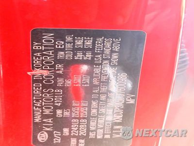 Zdjęcie 12 z 12 samochodu: 2018 KIA SOUL + VIN:KNDJP3A57J7600986 - miniatura