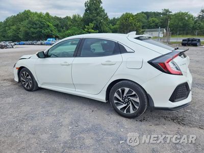 Drugie zdjęcie samochodu z przodu: 2018 HONDA CIVIC LX VIN:SHHFK7H23JU400610 - miniatura