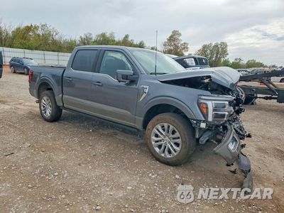 Czwarte zdjęcie samochodu z boku: 2026 FORD F150 KING RANCH VIN:1FTFW6L87TFA58959 - miniatura