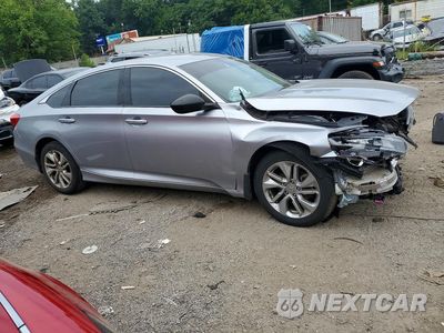 Czwarte zdjęcie samochodu z boku: 2019 HONDA ACCORD LX VIN:1HGCV1F15KA061184 - miniatura