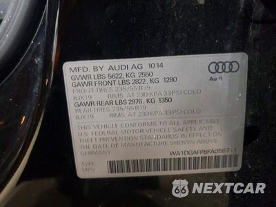 Zdjęcie 14 z 14 samochodu: 2015 AUDI Q5 PREMIUM PLUS VIN:WA1DGAFP8FA056711 - miniatura