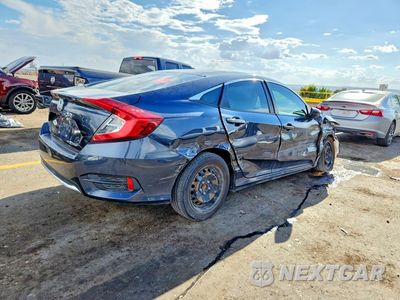 Trzecie zdjęcie samochodu z tyłu: 2020 HONDA CIVIC LX VIN:19XFC2F64LE002970 - miniatura
