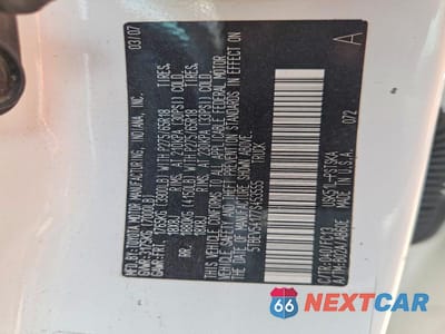 Zdjęcie 12 z 12 samochodu: 2007 TOYOTA TUNDRA CREWMAX SR5 VIN:5TBEV54177S453555 - miniatura