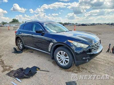 Czwarte zdjęcie samochodu z boku: 2011 INFINITI FX35 BASE VIN:JN8AS1MW7BM732063 - miniatura