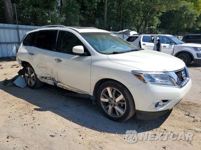 Czwarte zdjęcie samochodu z boku: 2015 NISSAN PATHFINDER S VIN:5N1AR2MN4FC669421 - miniatura
