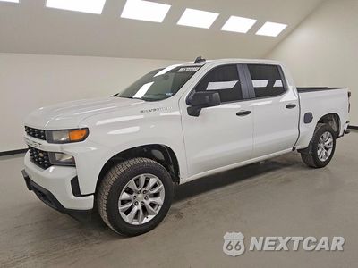 2021 CHEVROLET SILVERADO C1500 CUSTOM 3GCPWBEK9MG481029 - główne zdjęcie licytacji z USA - miniatura