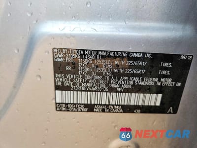 Zdjęcie 13 z 13 samochodu: 2018 TOYOTA RAV4 XLE VIN:2T3RFREV5JW839136 - miniatura