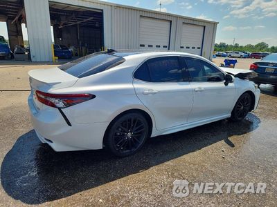Trzecie zdjęcie samochodu z tyłu: 2023 TOYOTA CAMRY XSE VIN:4T1K61AK9PU744403 - miniatura