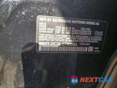 Zdjęcie 13 z 13 samochodu: 2018 BMW X2 XDRIVE28I VIN:WBXYJ5C38JEF80594 - miniatura