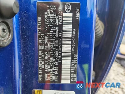Zdjęcie 13 z 13 samochodu: 2007 TOYOTA CAMRY LE V6 VIN:4T1BK46K27U020445 - miniatura