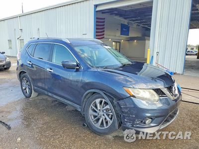 Czwarte zdjęcie samochodu z boku: 2016 NISSAN ROGUE SL VIN:5N1AT2MT0GC841431 - miniatura