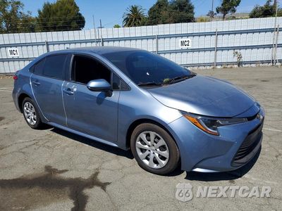 Czwarte zdjęcie samochodu z boku: 2025 TOYOTA COROLLA LE VIN:5YFB4MDE7SP280101 - miniatura