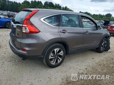 Trzecie zdjęcie samochodu z tyłu: 2015 HONDA CR-V LX VIN:5J6RM4H37FL099676 - miniatura